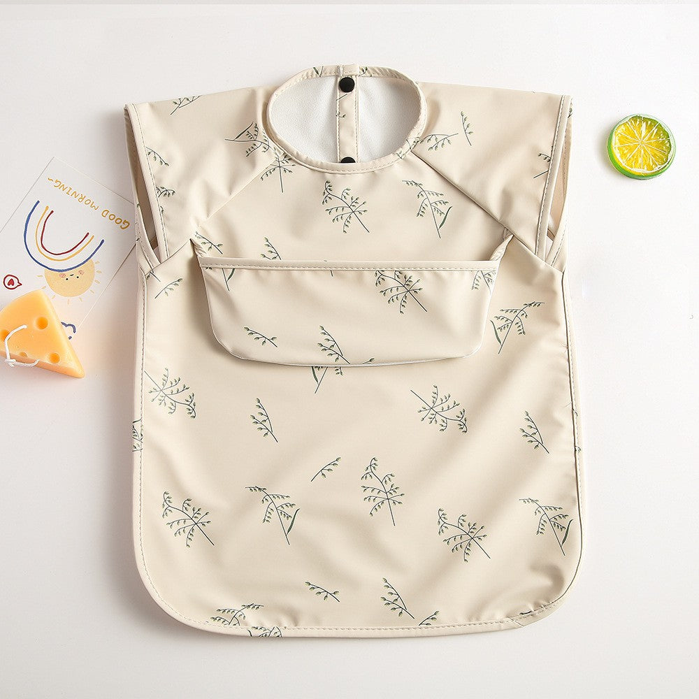 BIB BAYI BAJU BLW  / BABY SILICONE CELEMEK MAKAN MPASI / SLABBER / TATAKAN AIR LIUR DQIN DN catalog