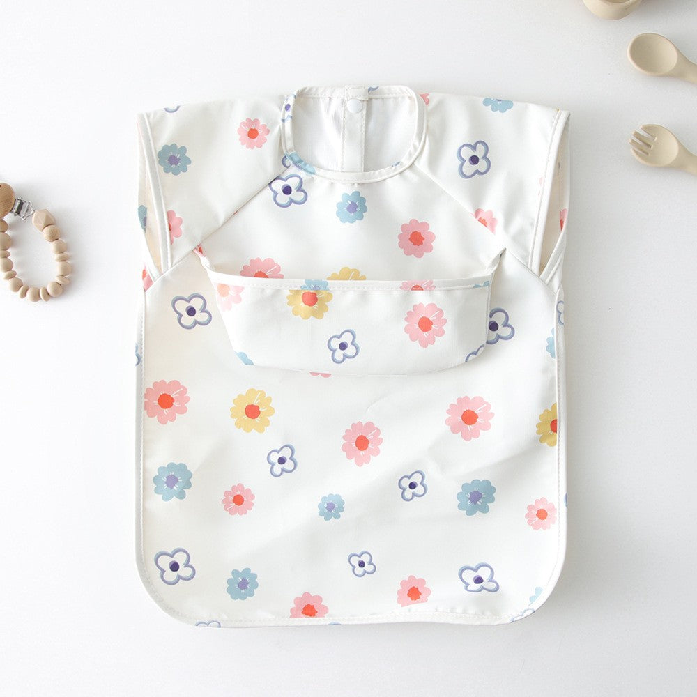 BIB BAYI BAJU BLW  / BABY SILICONE CELEMEK MAKAN MPASI / SLABBER / TATAKAN AIR LIUR DQIN DN catalog