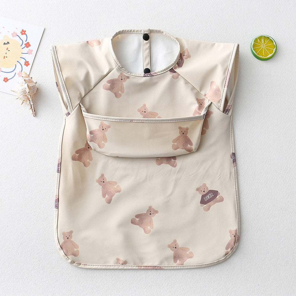 BIB BAYI BAJU BLW  / BABY SILICONE CELEMEK MAKAN MPASI / SLABBER / TATAKAN AIR LIUR DQIN DN catalog