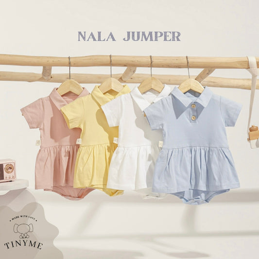 TINYME 0-18bln JUMPER BASIC BAYI | JUMPSUIT ROMPER BAJU PAKAIAN ANAK BABY catalog TMTM NALA