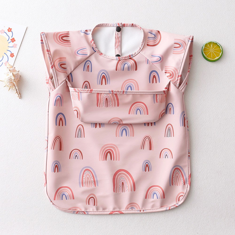 BIB BAYI BAJU BLW  / BABY SILICONE CELEMEK MAKAN MPASI / SLABBER / TATAKAN AIR LIUR DQIN DN catalog