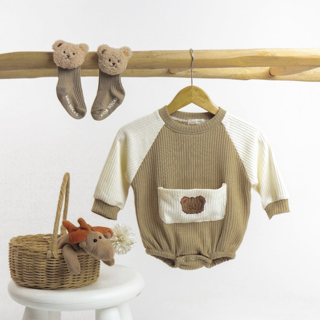 TINYME || 0-18bln ROMPER BAYI JUMPSUIT ROMPER BAJU NEWBORN PAKAIAN ANAK catalog TMTM TEDDY