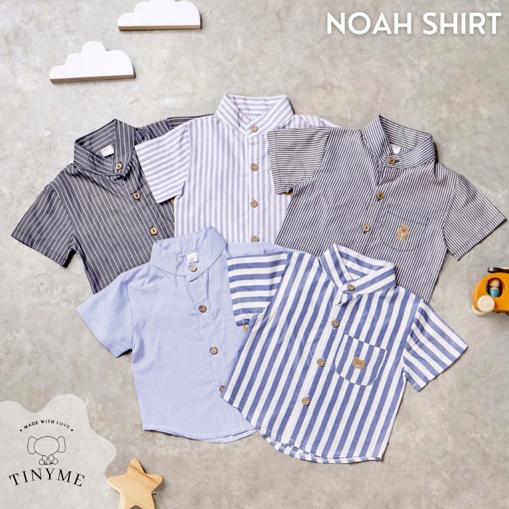 TINYME 1-4thn || Kemeja Koko Formal Kaos Kurta Shirt Kokoh Anak Laki-laki Pakaian Bayi catalog TMTM NOAH