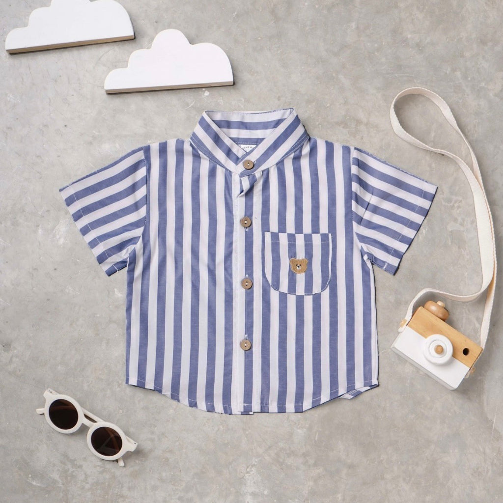 TINYME 1-4thn || Kemeja Koko Formal Kaos Kurta Shirt Kokoh Anak Laki-laki Pakaian Bayi catalog TMTM NOAH