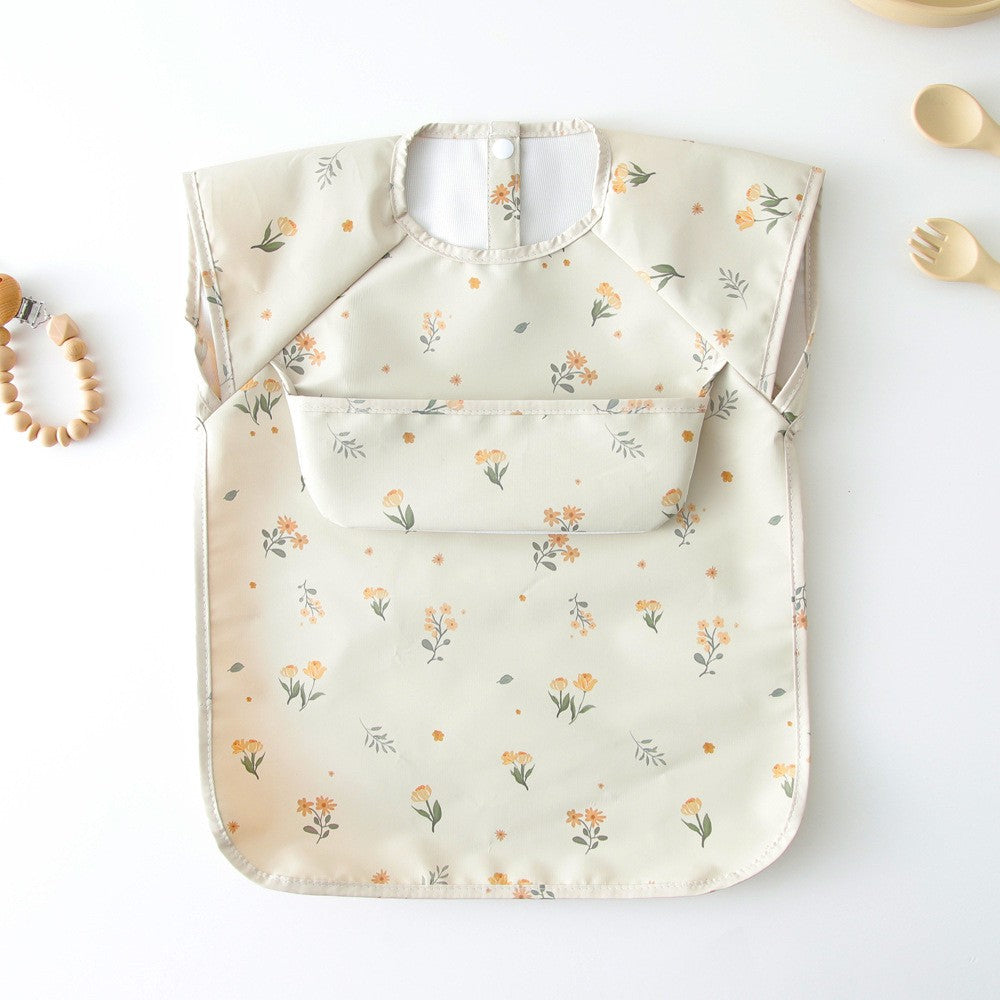 BIB BAYI BAJU BLW  / BABY SILICONE CELEMEK MAKAN MPASI / SLABBER / TATAKAN AIR LIUR DQIN DN catalog