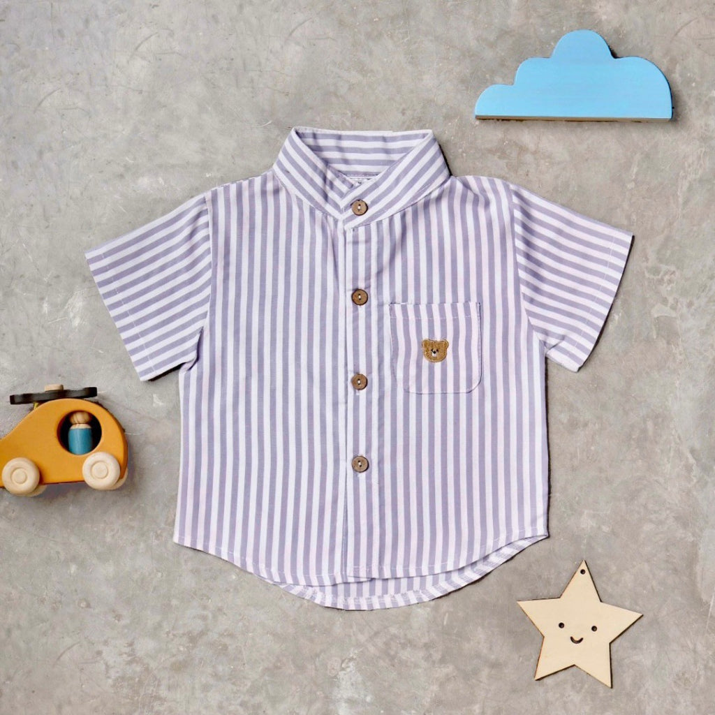 TINYME 1-4thn || Kemeja Koko Formal Kaos Kurta Shirt Kokoh Anak Laki-laki Pakaian Bayi catalog TMTM NOAH