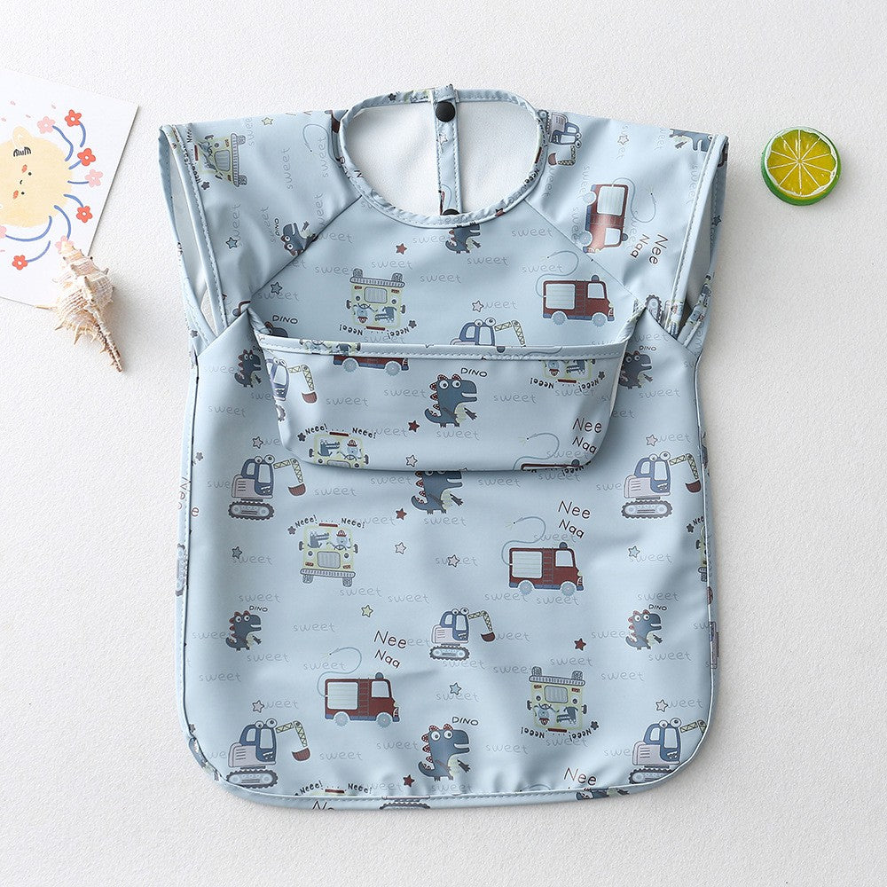 BIB BAYI BAJU BLW  / BABY SILICONE CELEMEK MAKAN MPASI / SLABBER / TATAKAN AIR LIUR DQIN DN catalog