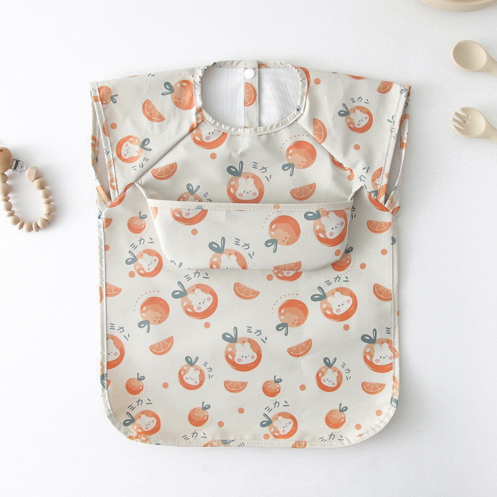 BIB BAYI BAJU BLW  / BABY SILICONE CELEMEK MAKAN MPASI / SLABBER / TATAKAN AIR LIUR DQIN DN catalog