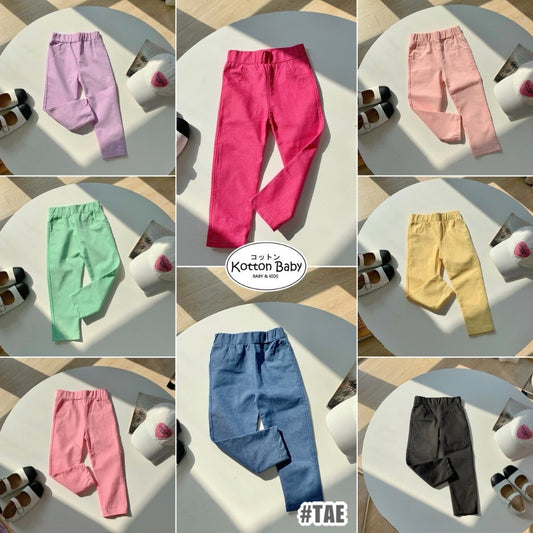 2-6 thn || Celana Panjang Chino Karet Jalan Formal Anak PEREMPUAN catalog NXTY TAE