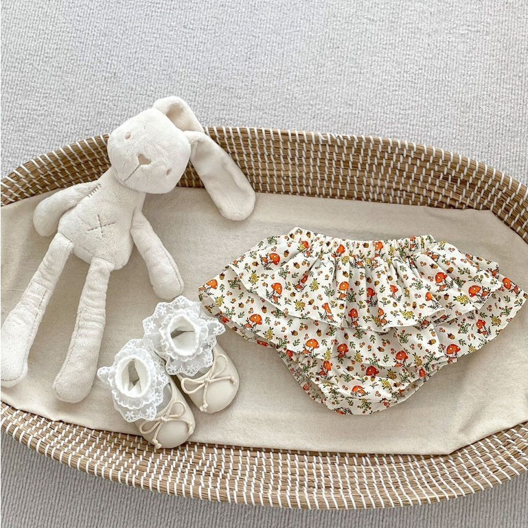 0-2thn | ROK PENDEK KARET CASUAL BAWAHAN ANAK PEREMPUAN catalog DDWJ DAQ