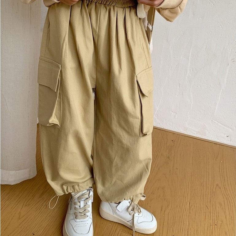 2-7 thn || Celana Panjang Chino Karet Anak Cargo Jalan Formal Bayi PEREMPUAN catalog NXTY TZ