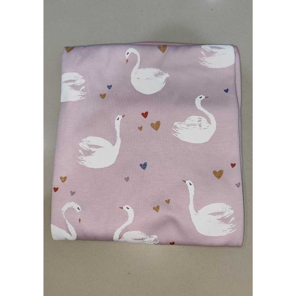 2in1 bedong katun + topi newborn set kain swaddle bayi catalog NSLR RD