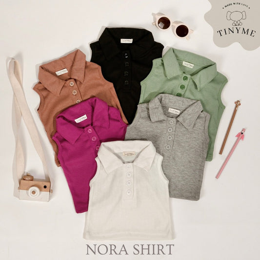 TINYME 1-5thn || ATASAN POLO ANAK KAOS TOP CASUAL PEREMPUAN Catalog TMTM NORA