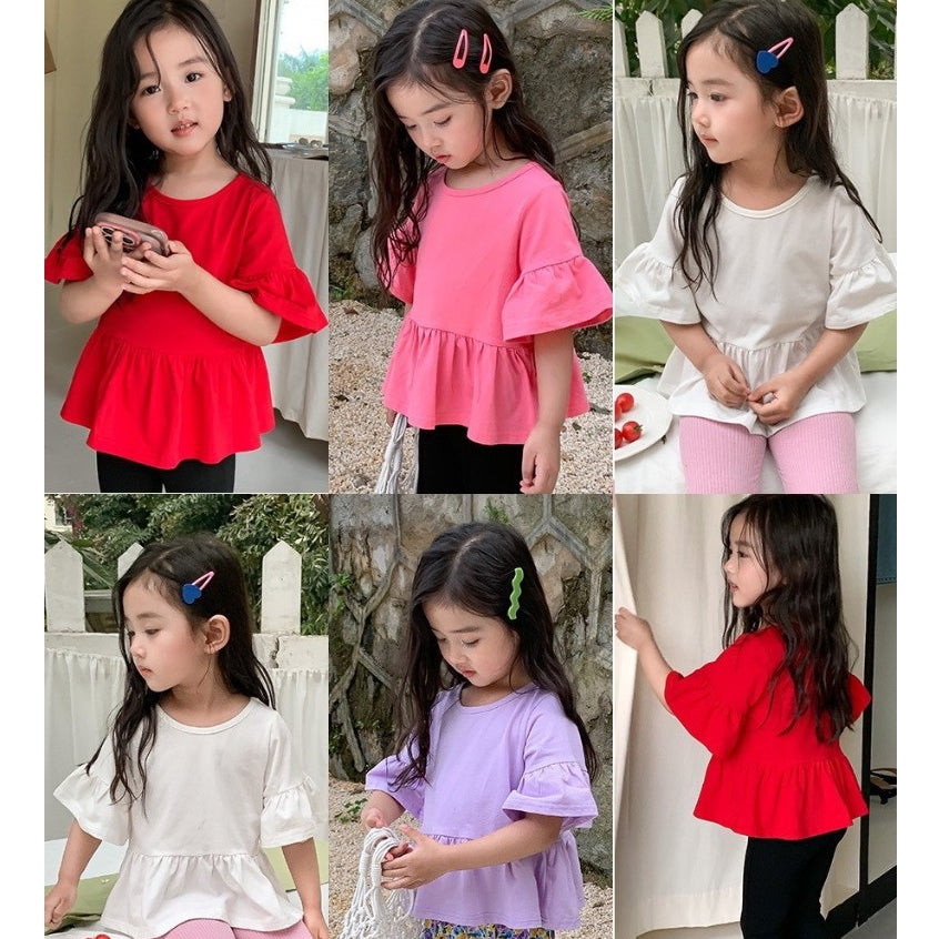 2-6 thn || ATASAN BAJU KAOS KEMEJA BLOUSE PAKAIAN ANAK PEREMPUAN catalog NXTY TX