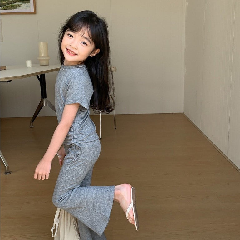 2-6 thn ||SETELAN BAJU + CELANA (1 set) ANAK JALAN CASUAL BAJU ATASAN catalog NXTY TAC