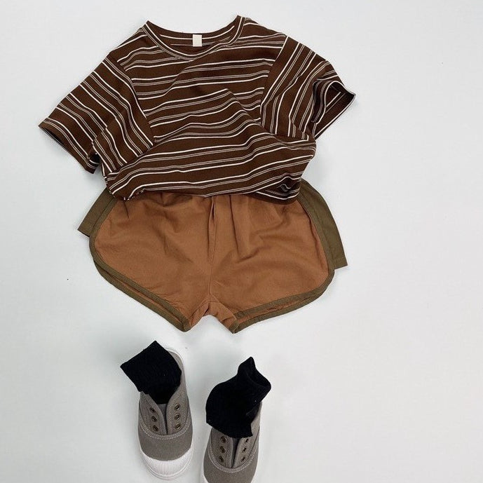 1-5thn | Tshirt Kaos Korea Basic Lengan Pendek Anak laki-laki Pakaian Bayi KQHZ catalog KAN