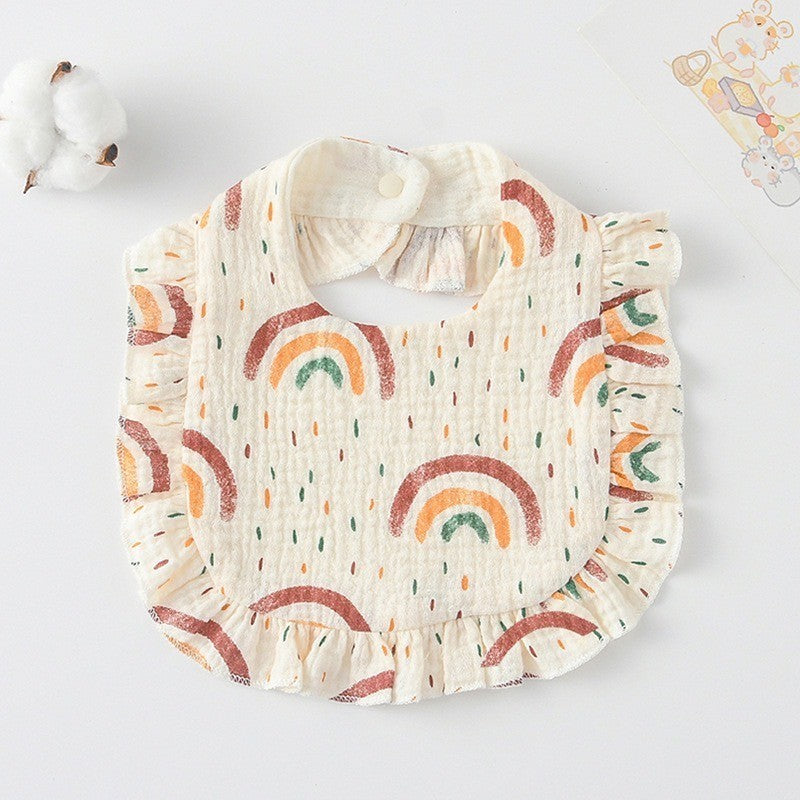 Premium BIB SLABBER BUNGA BAYI SET CELEMEK TATAKAN LIUR ANAK catalog DQIN DS