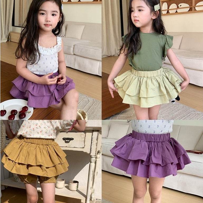 2-6 thn || ROK CELANA PENDEK KARET CASUAL BAWAHAN ANAK PEREMPUAN catalog NXTY TY