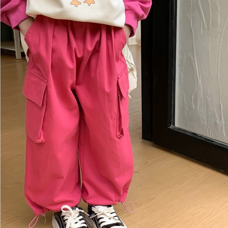 2-7 thn || Celana Panjang Chino Karet Anak Cargo Jalan Formal Bayi PEREMPUAN catalog NXTY TZ