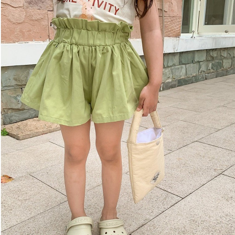 2-6 thn || ROK CELANA PENDEK KARET CASUAL BAWAHAN ANAK PEREMPUAN catalog NXTY TAB