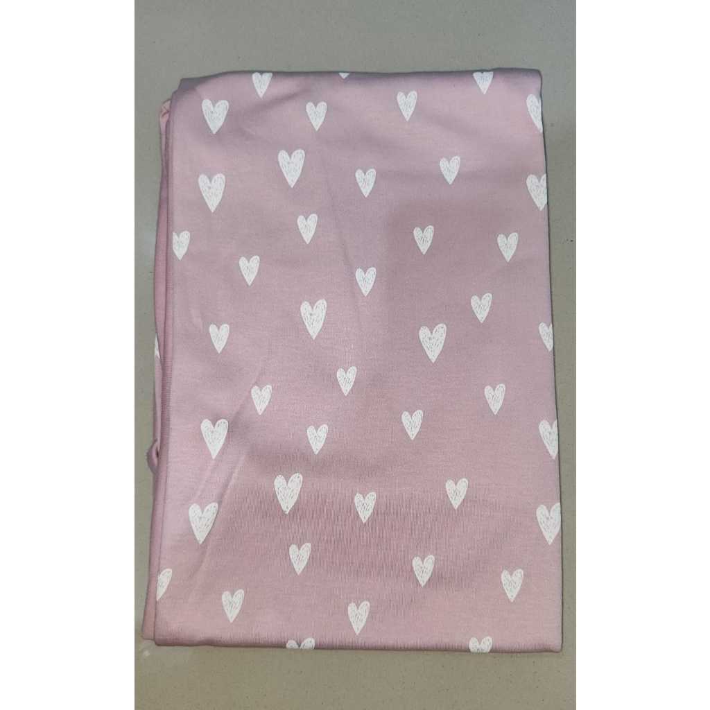 2in1 bedong katun + topi newborn set kain swaddle bayi catalog NSLR RD