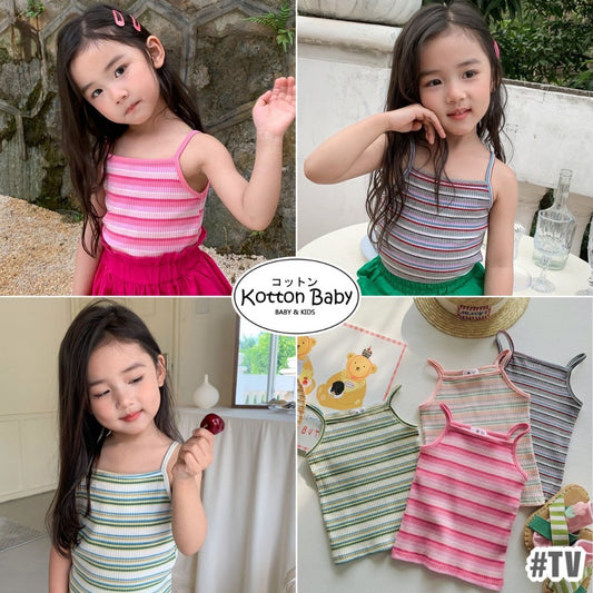 2-6 thn || ATASAN KAOS LENGAN BUNTUNG CASUAL PAKAIAN ANAK PEREMPUAN catalog NXTY TV