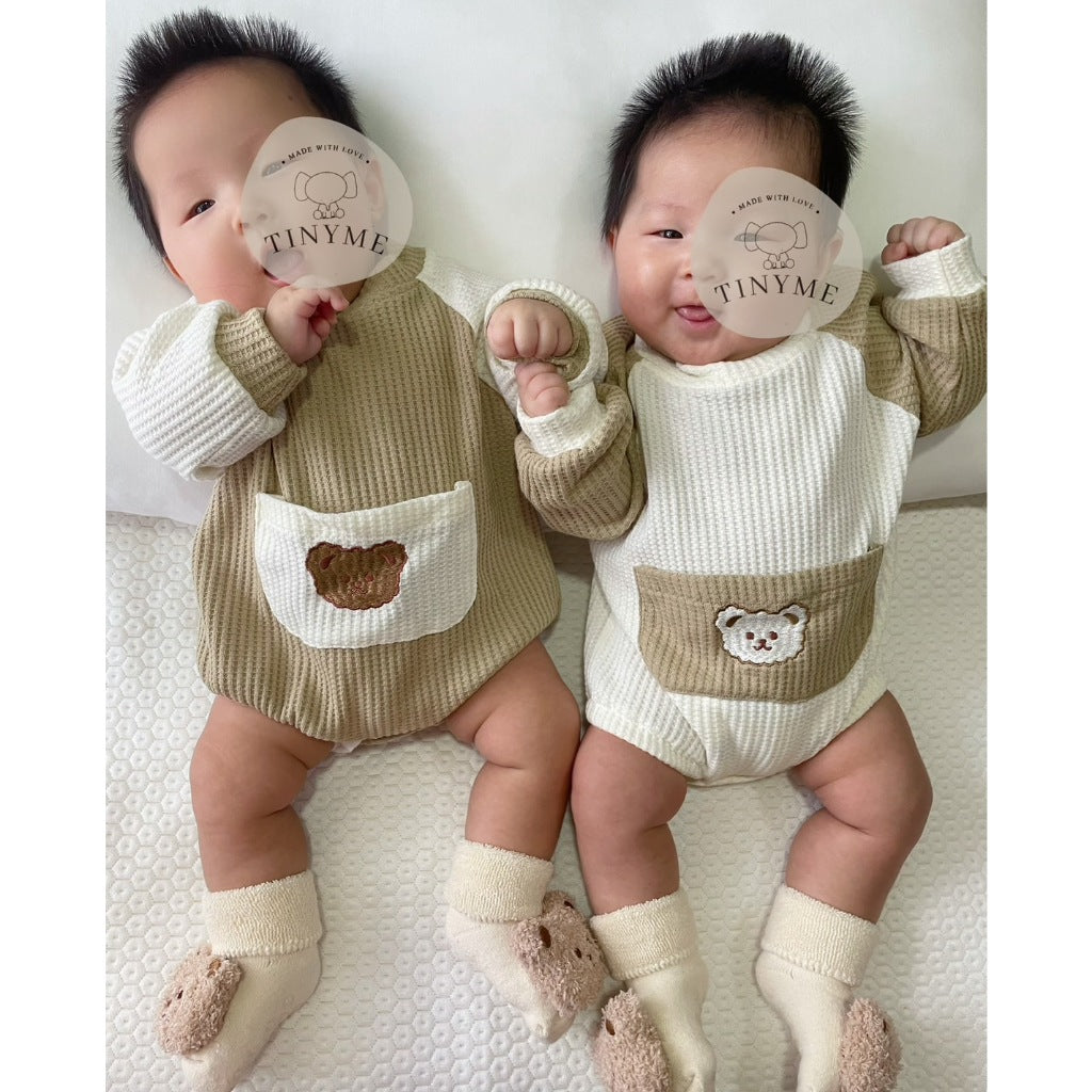 TINYME || 0-18bln ROMPER BAYI JUMPSUIT ROMPER BAJU NEWBORN PAKAIAN ANAK catalog TMTM TEDDY