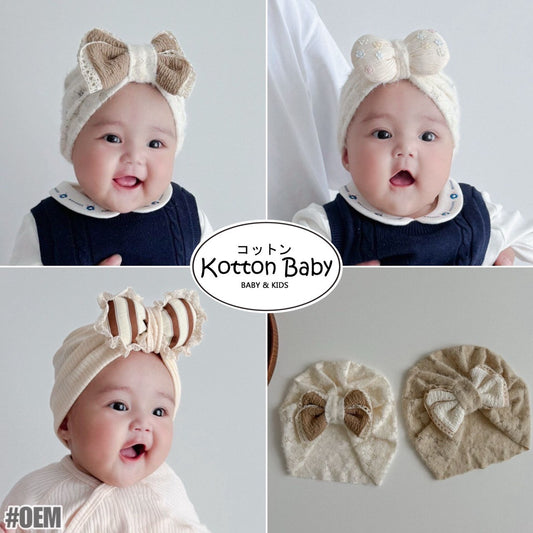Turban Pita Anak Topi Bandana bayi headband anak perempuan catalog OIMG OEM