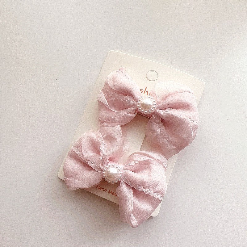 (isi 2/3pcs) Set Jepitan rambut | Ikat Rambut | bayi anak import perempuan aksesoris catalog WGEP PM