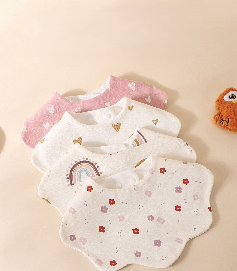 Premium BIB SLABBER BUNGA BAYI SET CELEMEK TATAKAN LIUR ANAK catalog NSLR RAB