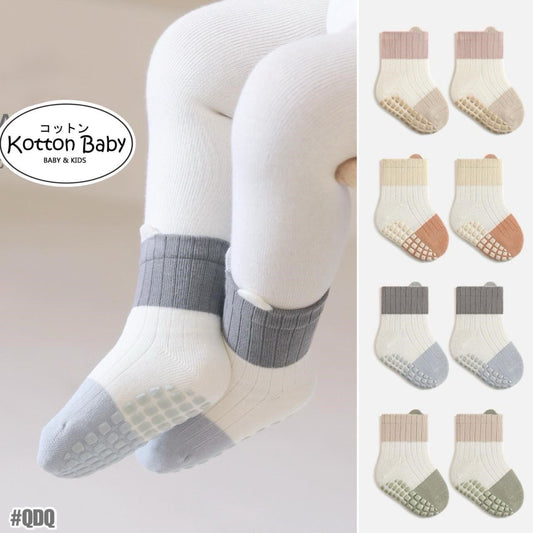 0-5 thn | KAOS KAKI BAYI ANAK IMPOR SOCKS LUCU KARAKTER KARTUN UNISEX catalog QN QDQ