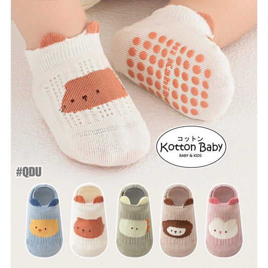 0-5 thn | KAOS KAKI BAYI ANAK IMPOR SOCKS LUCU KARAKTER KARTUN UNISEX catalog QN QDU