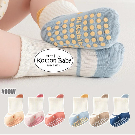 1-5 thn | KAOS KAKI BAYI ANAK IMPOR NEWBORN SOCKS LUCU KARAKTER KARTUN catalog QN QDW