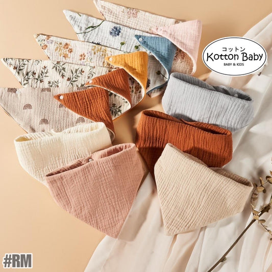 Premium BIB SLABBER BUNGA BAYI SET CELEMEK TATAKAN LIUR ANAK catalog NSLR RM
