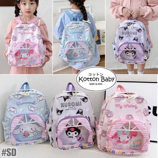 RANSEL SANRIO ANAK TK SANRIO RANSEL BAHU BACKPACK KAPASITAS BESAR CATALOG SQTQ SD