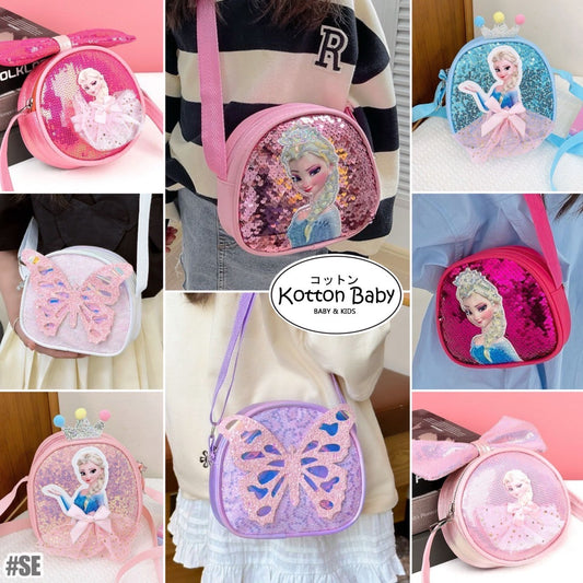 TAS SELEMPANG SANRIO BAHU MODIS ANAK PEREMPUAN KARTUN LUCU ANAK-ANAK CATALOG SQTQ SE