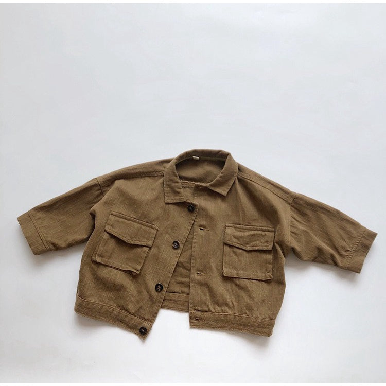 1-7 thn | Jaket Denim Jeans Anak Coat Cargo Jalan Formal Bayi Catalog KQHZ KH