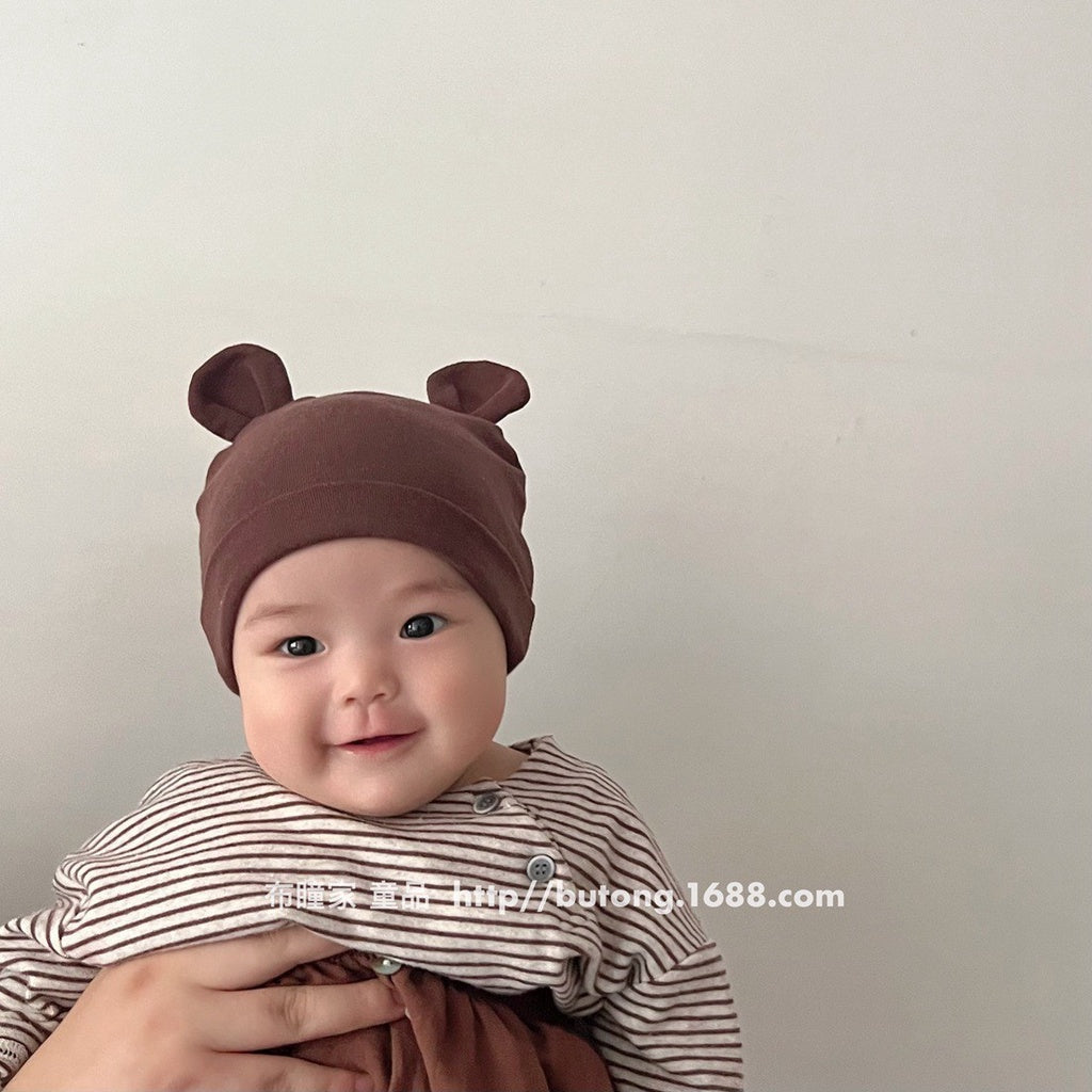 0-2 thn || Topi Bayi Newborn Anak Polos Kupluk Karakter Lucu Emen Anak Impor Catalog OIMG OAK