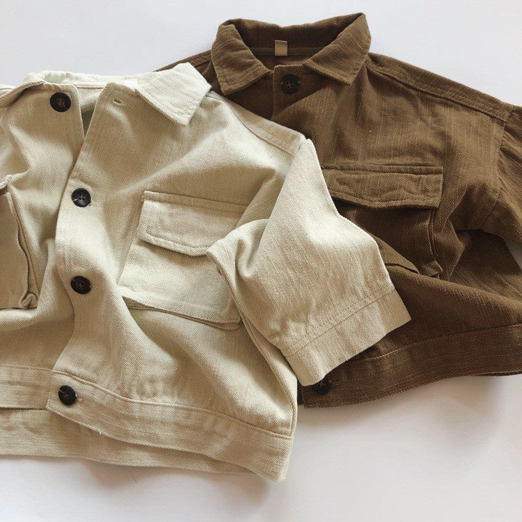 1-7 thn | Jaket Denim Jeans Anak Coat Cargo Jalan Formal Bayi Catalog KQHZ KH