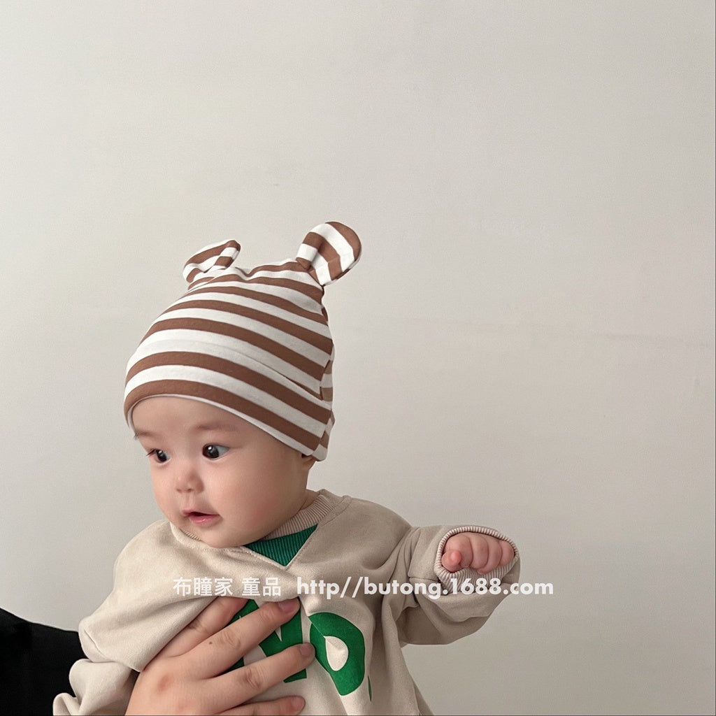 0-2 thn || Topi Bayi Newborn Anak Polos Kupluk Karakter Lucu Emen Anak Impor Catalog OIMG OAK