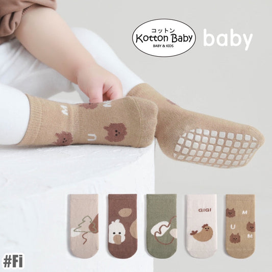 0-3 thn | KAOS KAKI BAYI ANAK IMPOR NEWBORN SOCKS LUCU KARAKTER KARTUN catalog NMBB Fi