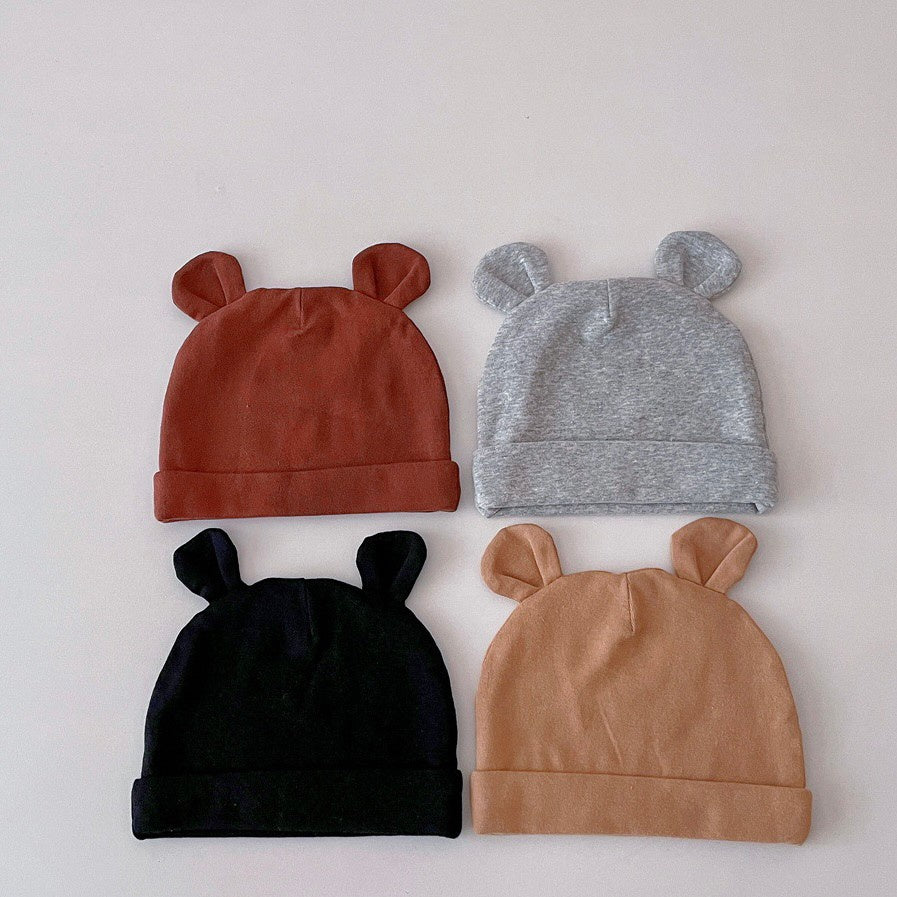 0-2 thn || Topi Bayi Newborn Anak Polos Kupluk Karakter Lucu Emen Anak Impor Catalog OIMG OAK