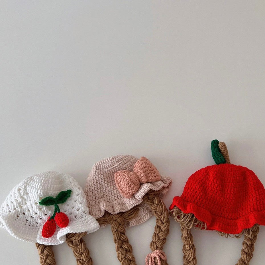 0-3 thn || Topi Wig Korea Bayi Rambut Palsu Newborn Anak Polos Kupluk Karakter Lucu Emen Anak Impor Catalog OIMG OBC