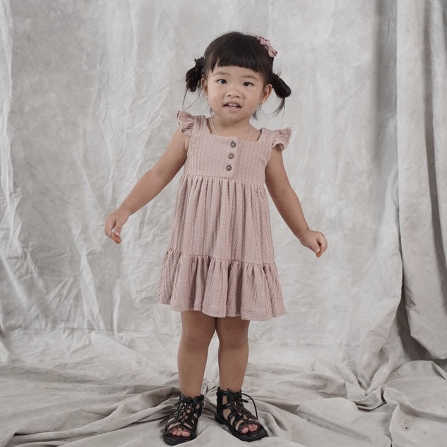 TINYME 1-4thn | DRESS BAYI ANAK BASIC CASUAL PESTA ELEGAN FORMAL PEREMPUAN catalog TMTM ssasa