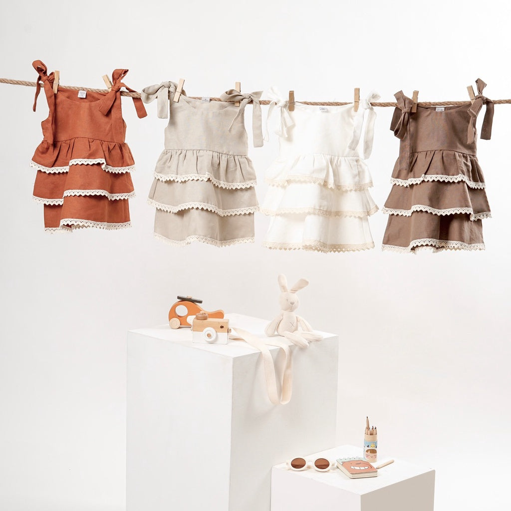 TINYME 0-2 thn | DRESS BAYI ANAK LACE TUTU PRINCESS BASIC CASUAL PESTA ELEGAN PEREMPUAN catalog TMTM JASMINE