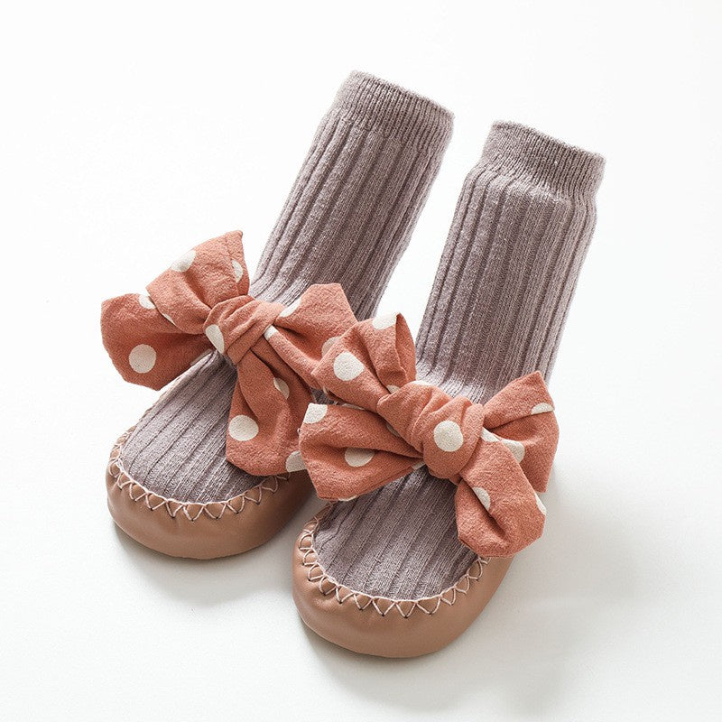 0-18bln KAOS KAKI PITA BOW ANTI SLIP PREWALKER SEPATU BAYI ANAK SHOES catalog QN QBM