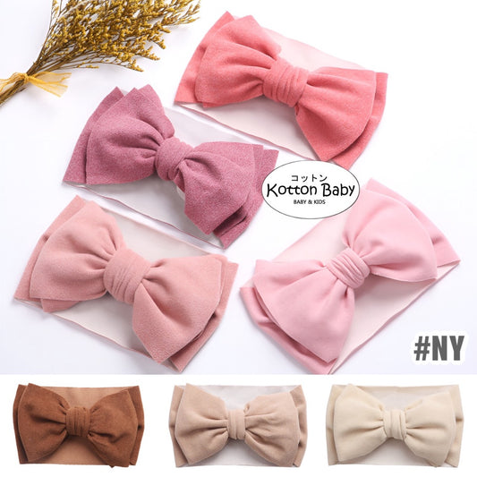 (Big Bow) Bandana bayi headband jumbo premium import pita anak perempuan catalog QUIN NY