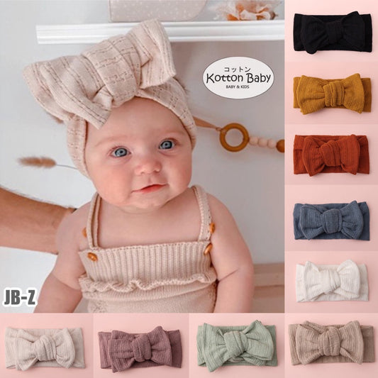 (Big Bow) Bandana bayi headband jumbo premium import pita anak perempuan catalog jbay JB Z