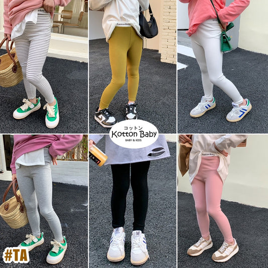 KINDERBABIES - 2-6 thn | LEGGING BASIC CASUAL CELANA PANJANG  ANAK PEREMPUAN catalog NXTY TA