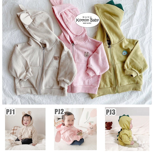 6-36 bln Jaket Sweater Anak Jacket Anak Karakter Unisex Pakaian Anak catalog TMGF PJ
